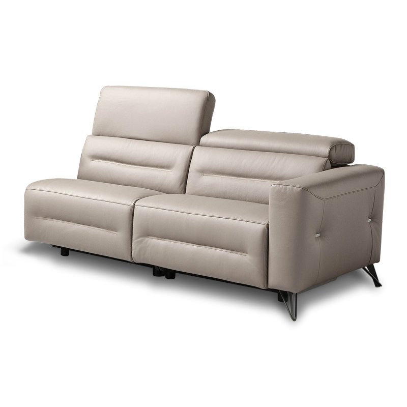 EGOITALIANO Sixtine Modular 2 Seater Sofa Arm RHF Leather Category B