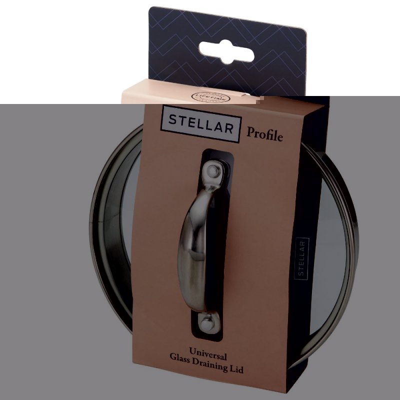 Stellar 7000 24cm Universal Glass Draining Lid
