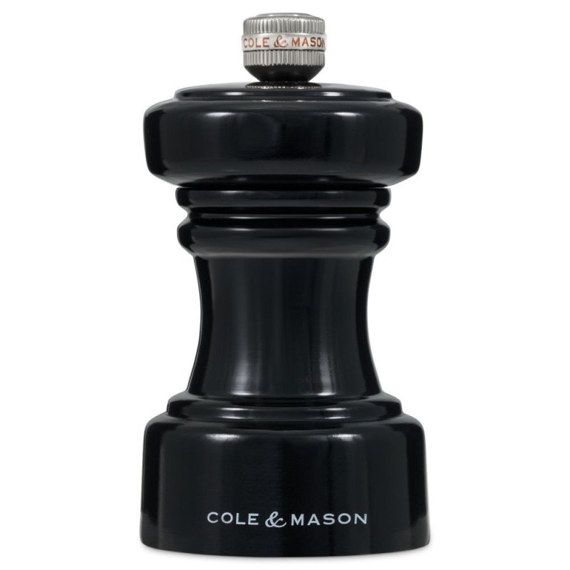 Cole & Mason Hoxton Salt Mill 10.4cm Black