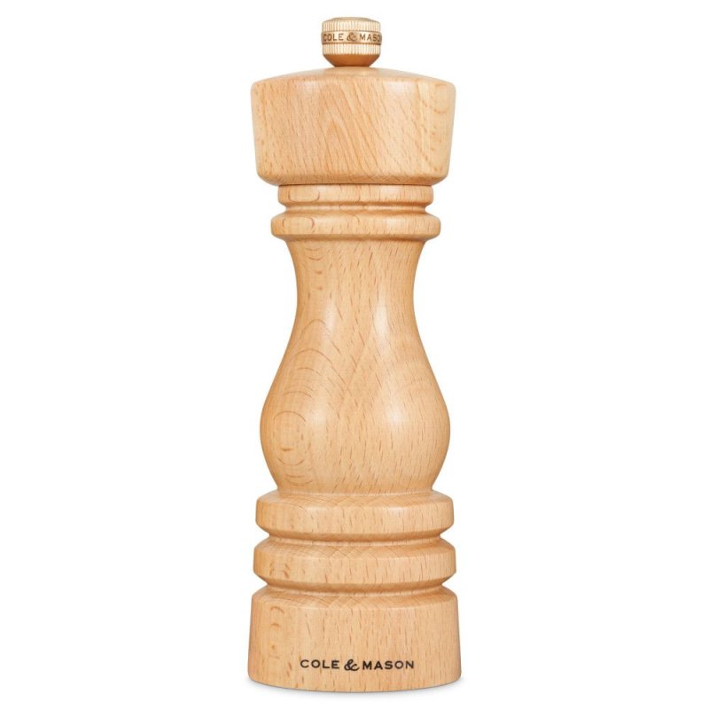 Cole & Mason London Salt Mill 18cm Natural Beech