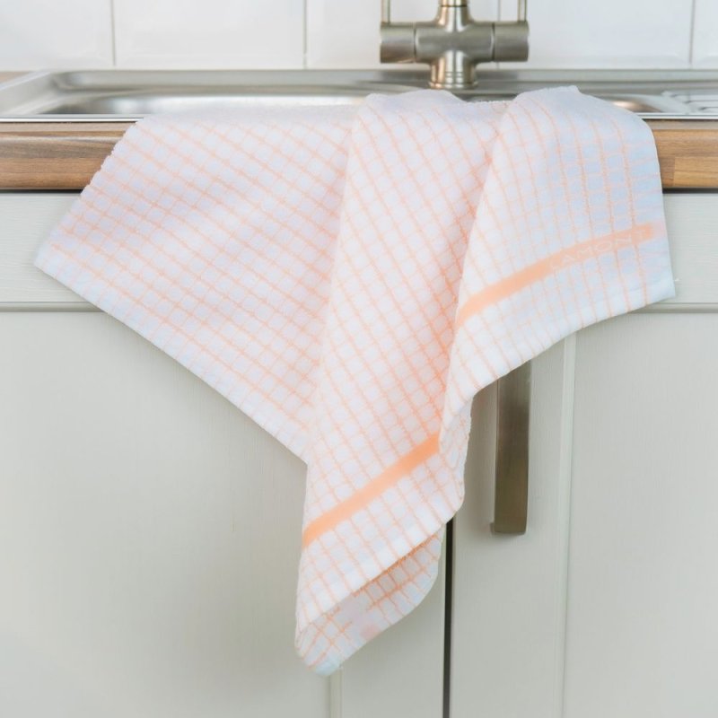 Samuel Lamont Poli-Dry Tea Towel Peach