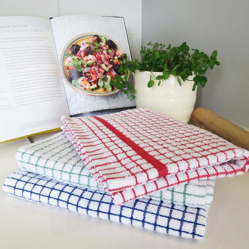 Samuel Lamont Poli-Dry Tea Towel Blue Lifestyle