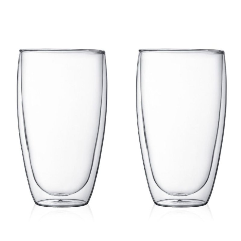 Bodum Pavina Double Walled Glass Large (Set Of 2)