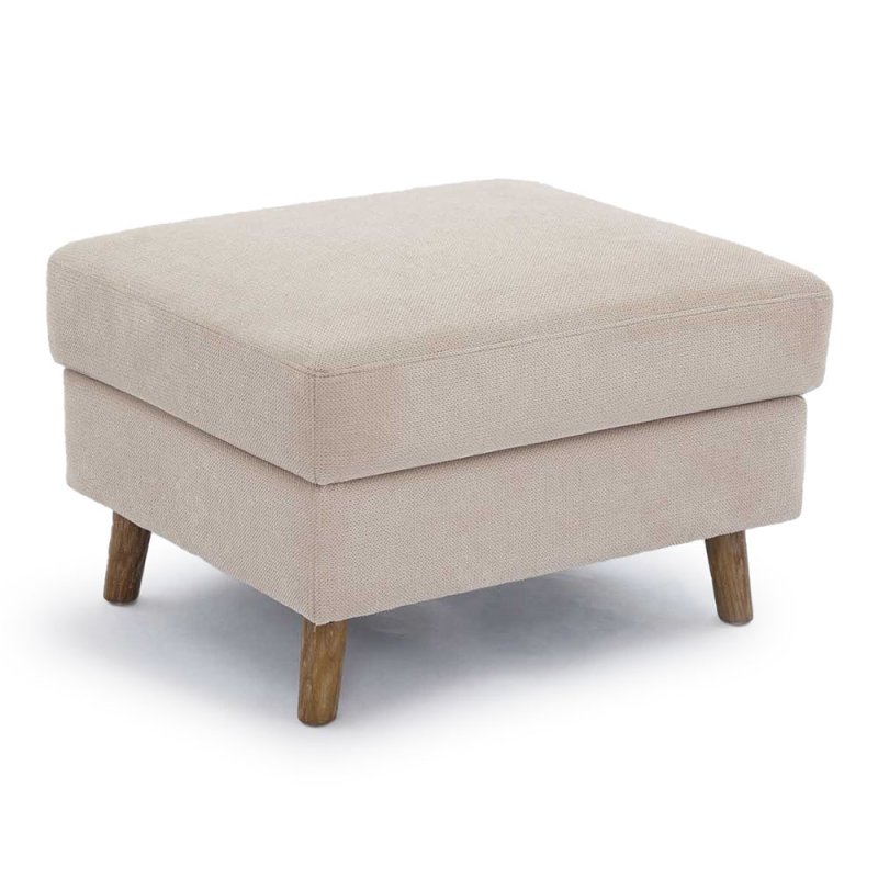 Dixon Footstool Fabric Beige