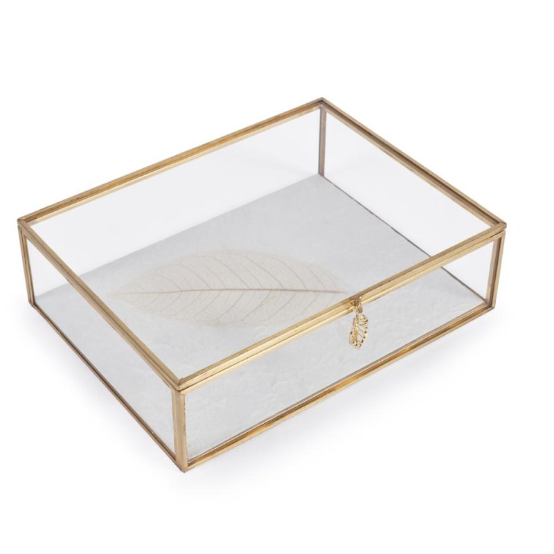 Mindy Brownes Leaf Glass Box Large