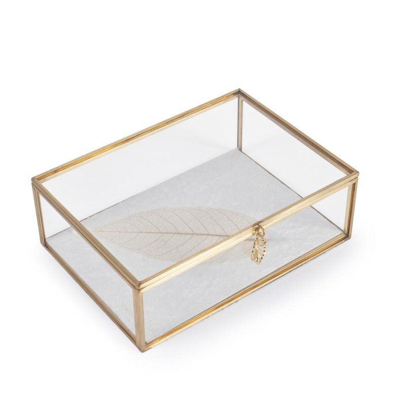 Mindy Brownes Leaf Glass Box Small