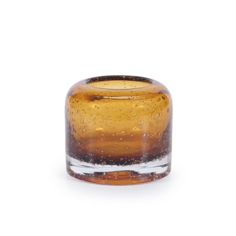 Mindy Brownes Burnt Orange Candle Holder Small