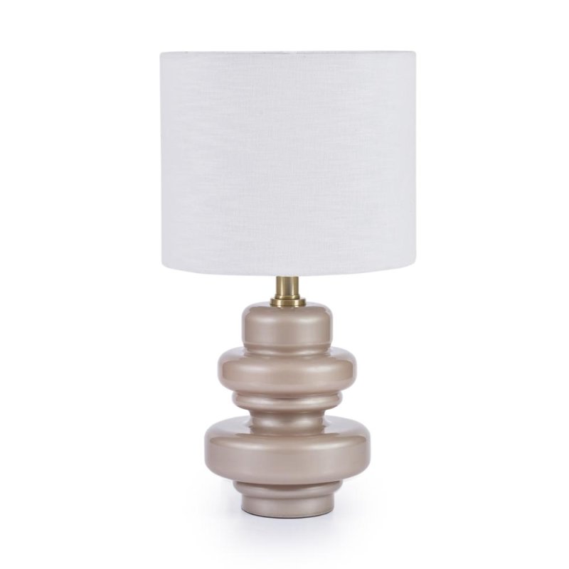 Mindy Brownes Safio Table Lamp Mocha Base With White Shade (Set Of 2)