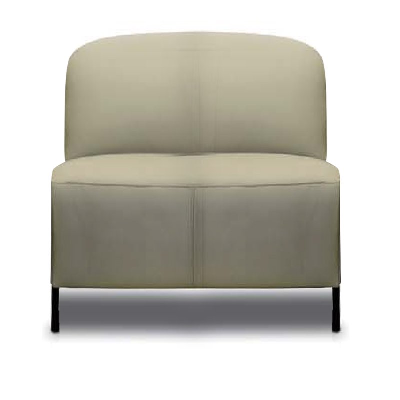 Andrea Electric Reclining Modular 1.5 Seater Armless Sofa Leather Category 10 (S)