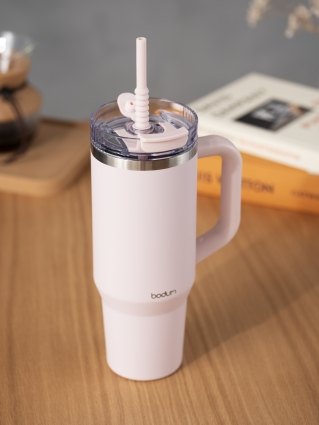Bodum Vacuum Travel Mug Strawberry 1.2L