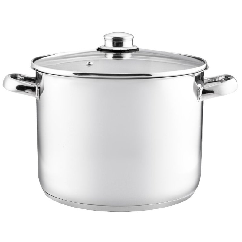 Pendeford Supreme Stainless Steel Deep Stockpot 24cm
