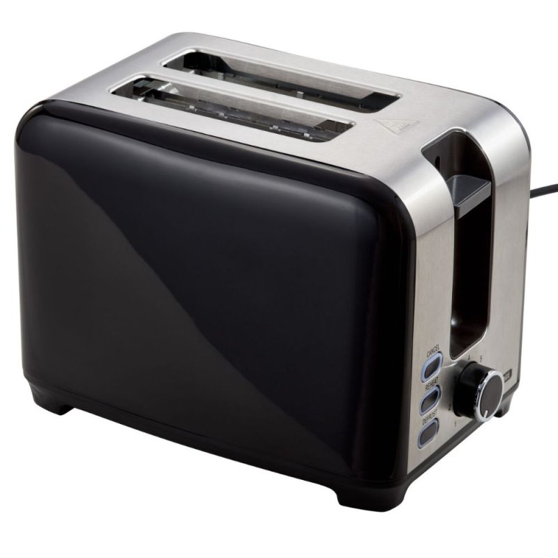 Judge 2 Slice Toaster Black