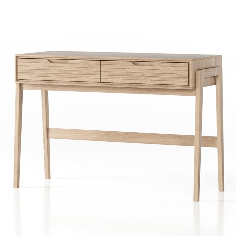 Bua 2 Drawer Desk/Console Table Natural