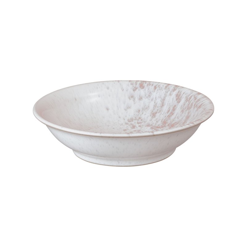 DENBY Kiln Coral Medium Shallow Bowl cut out