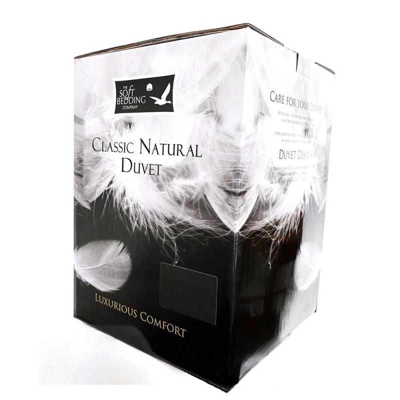 The Soft Bedding Company Hungarian Goose Down 10.5 Tog Duvet Single 1