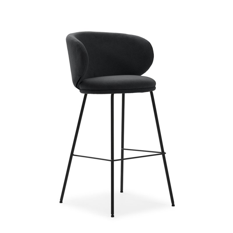 Rosa Counter Stool Charcoal 1