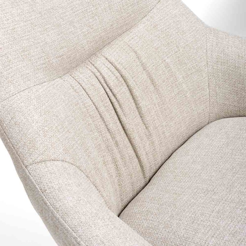 Boden High Bar Stool Fabric Natural 7