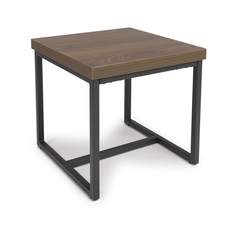 Boston Lamp Table Smoked Oak 1