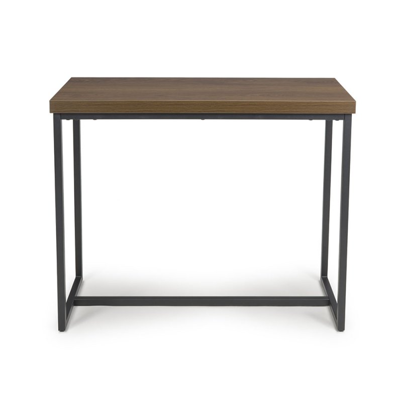 Boston Console Table Smoked Oak 2