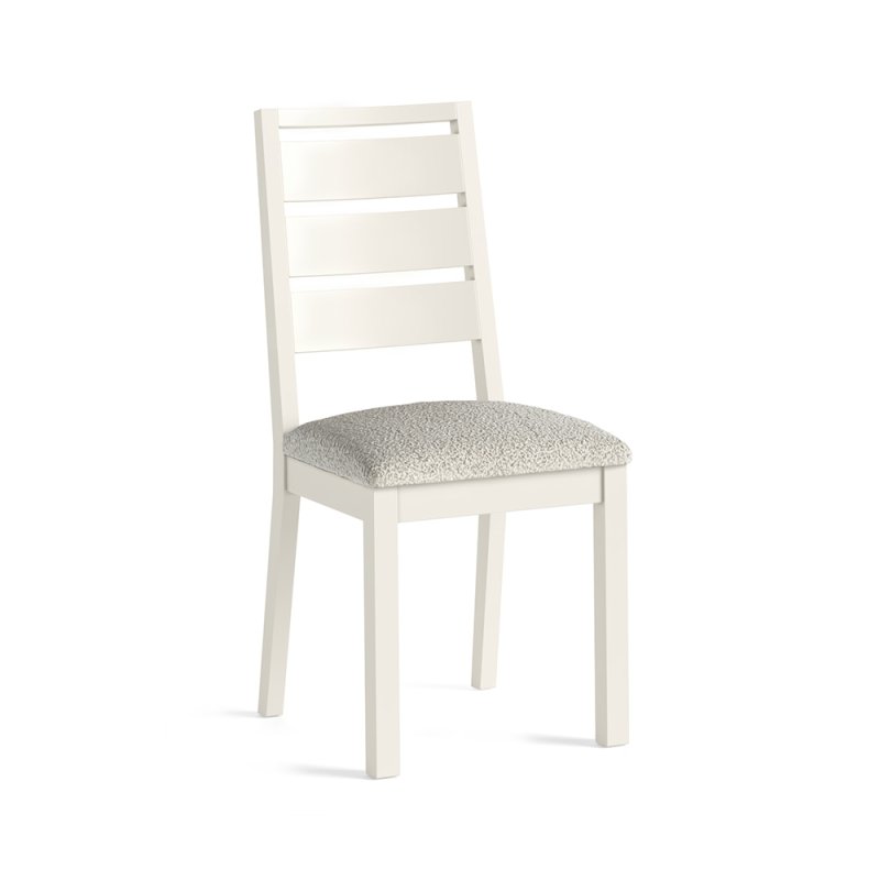 York Dining Chair (Boucle White) Coconut White