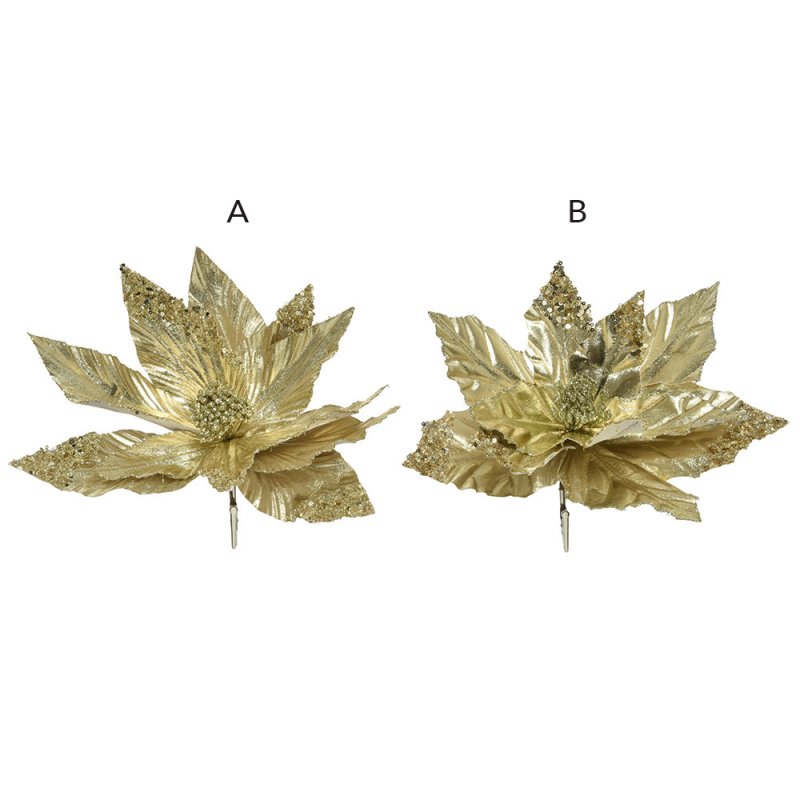 Flower Light Gold 30cm (Choice of 2)