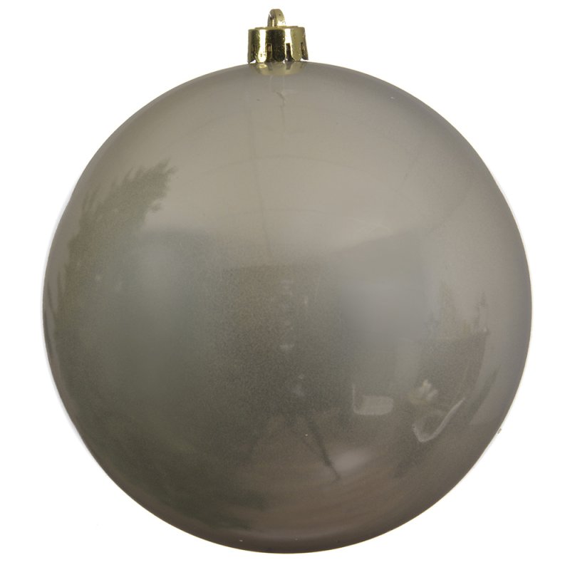 Shatterproof Bauble Shiny Pearl 20cm