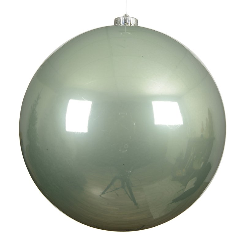 Shatterproof Bauble Shiny Matcha Green 20cm