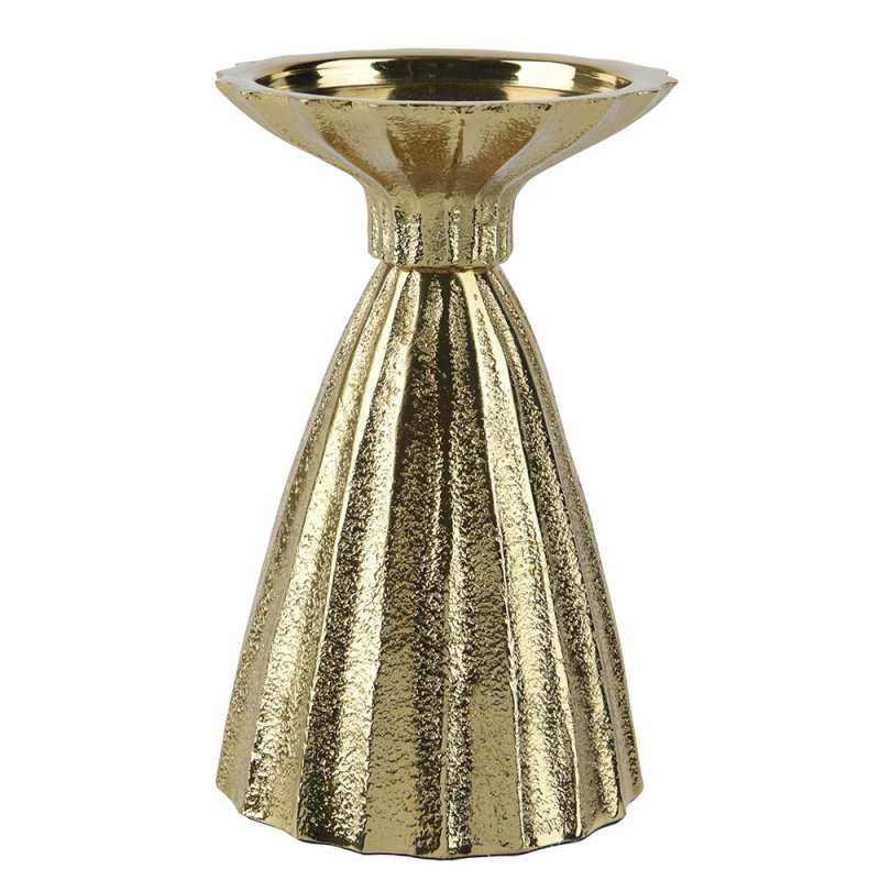 Candleholder Gold 12cm