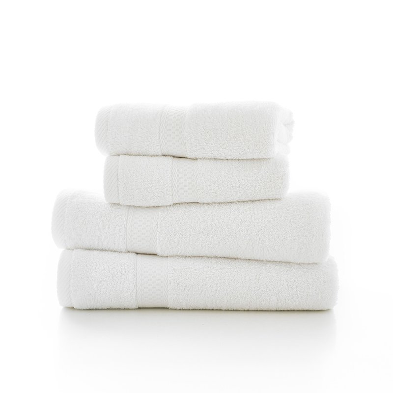 Monte Carlo Cotton Towels White 1