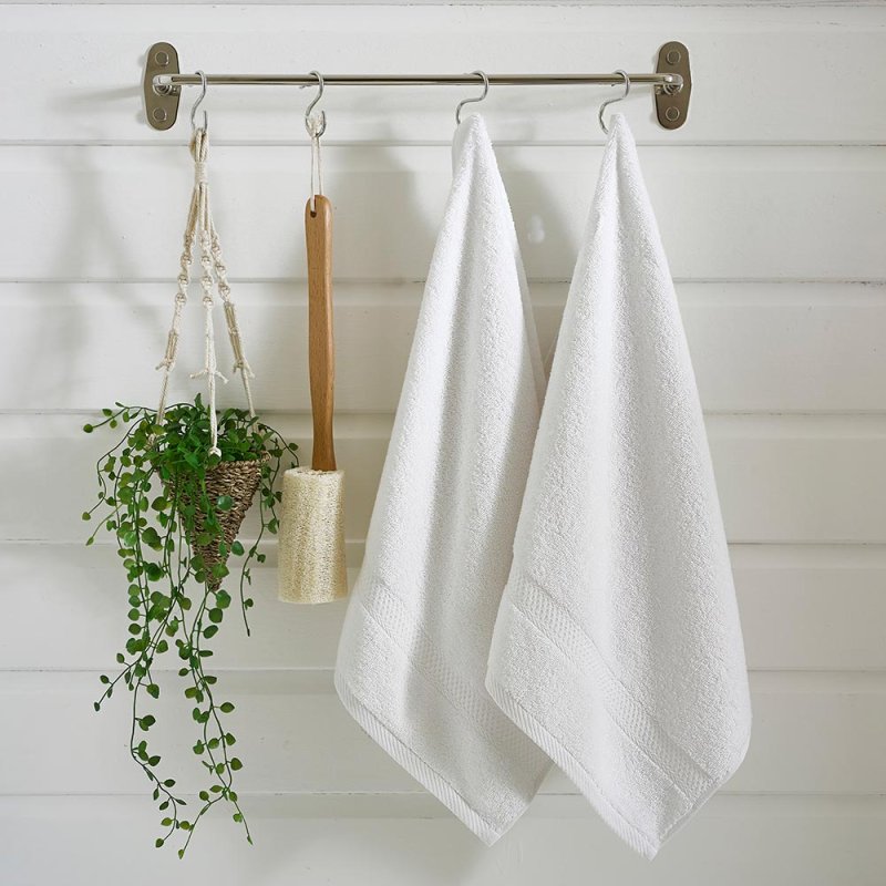 Monte Carlo Cotton Towels White 2