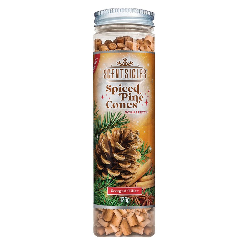 Scentsicles Scentefetti Spiced Pine Cones 125g 
