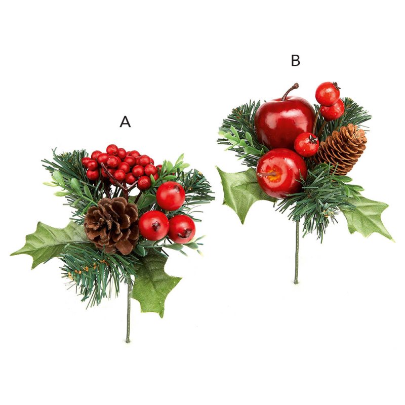 Red Berry Pick 17cm (Choice of 2)