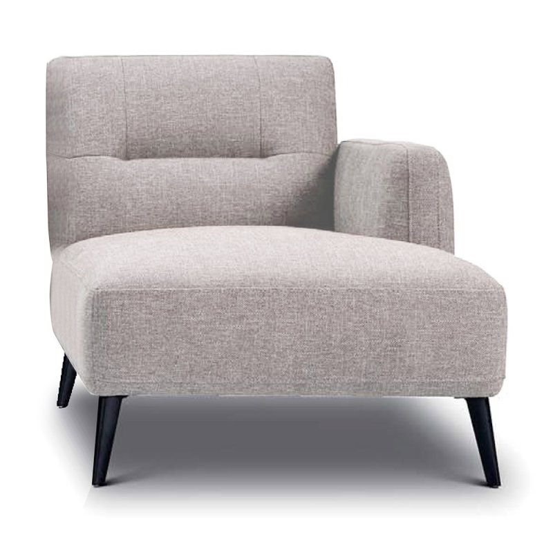 Cortina Modular 1.5 Seater Chaise Arm On Right Leather Category 10 (S)