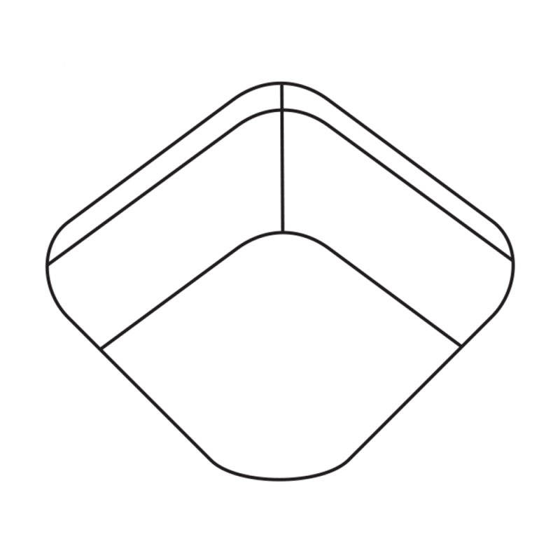 Cortina Modular Corner Leather Category 10 (S)