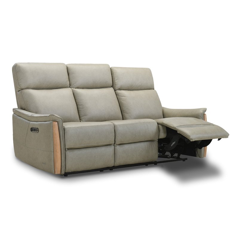 Ancona Electric Reclining 3 Seater Sofa Leather Category 15 (S)