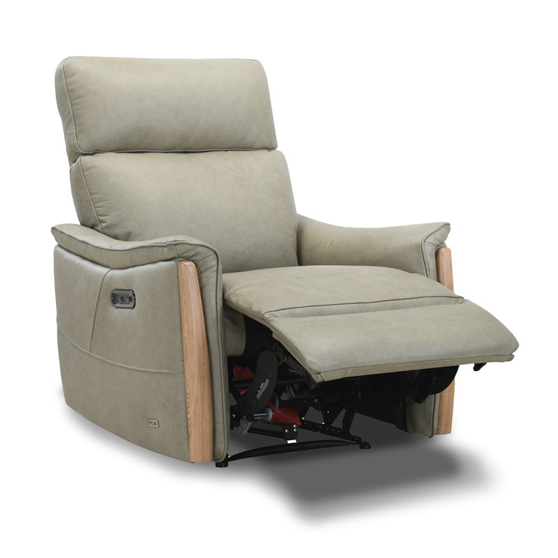 Ancona Electric Reclining Armchair Leather Category 15 (S)