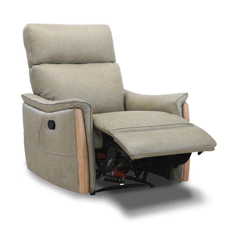Ancona Manual Reclining Armchair Leather Category 15 (S) 
