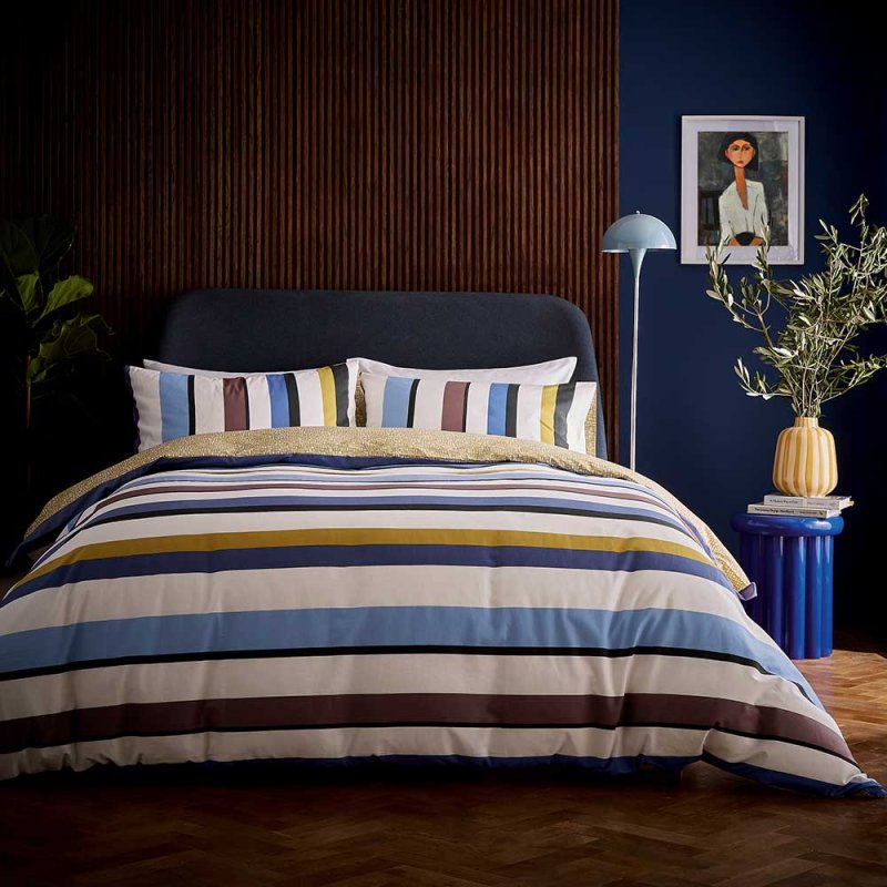 Juna Duvet Cover Set Double Multicoloured Lifestyle
