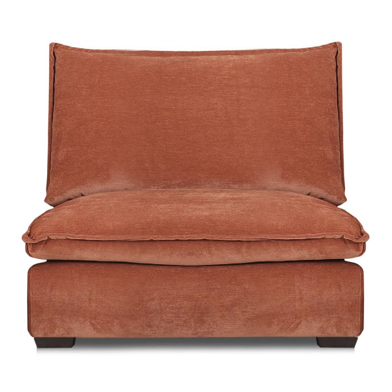 Calais Modular 1.5 Seater No Arms Fabric