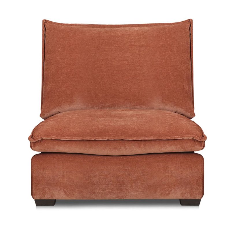 Calais Modular 1.25 Seater No Arms Fabric