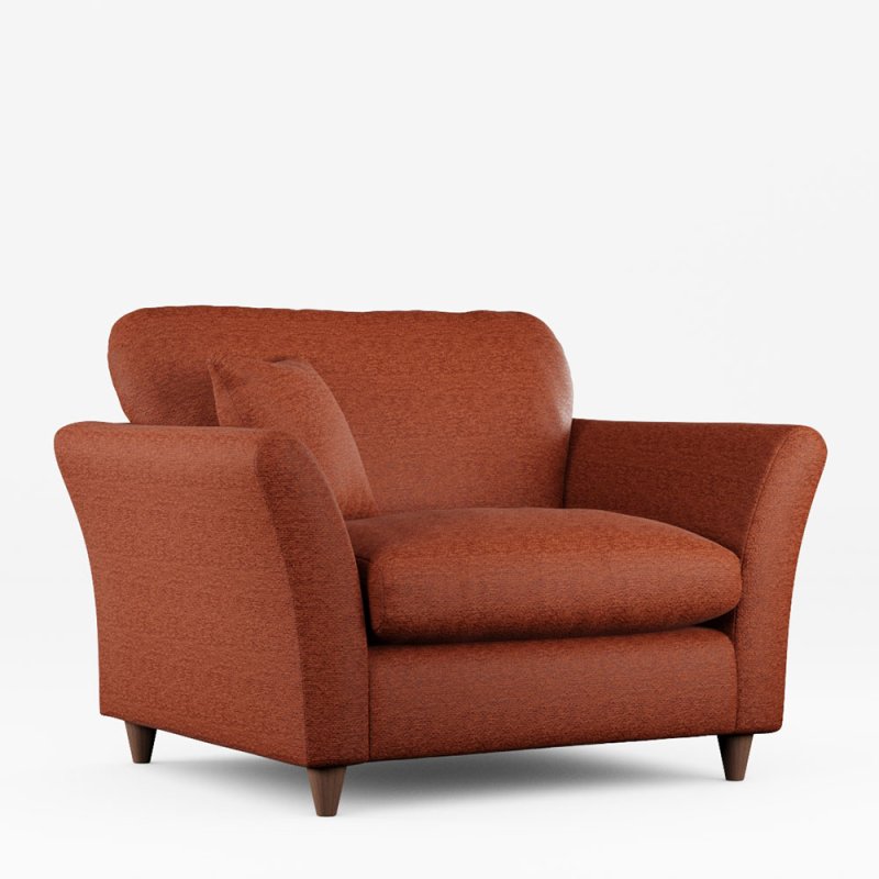 Alpine Snuggler Fabric Mikah Maple With Country Oak Leg