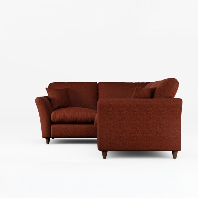 Alpine 4 Seater Corner Sofa Fabric Mikah Maple With Country Oak Leg Alternative View