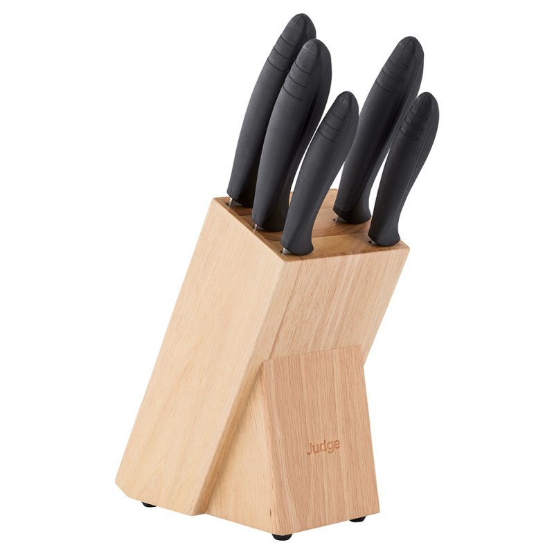 Essentials 5 Piece Knife Block Set 