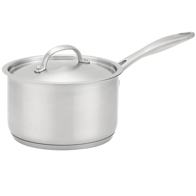 Profile Matte Stainless Steel Saucepan 16cm with lid