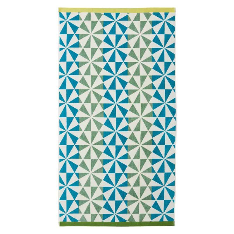Land & Shore Sails Hand Towel Green