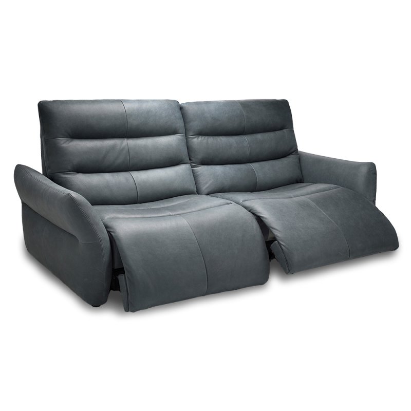 Calaggio Electric Reclining 3 Seater Sofa Leather Category 50