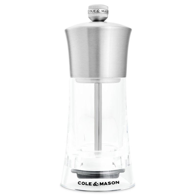 Bromley Pepper Mill Acrylic & Stainless Steel