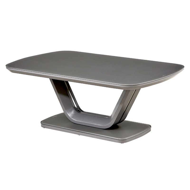 Lazzaro Coffee Table Graphite Angled