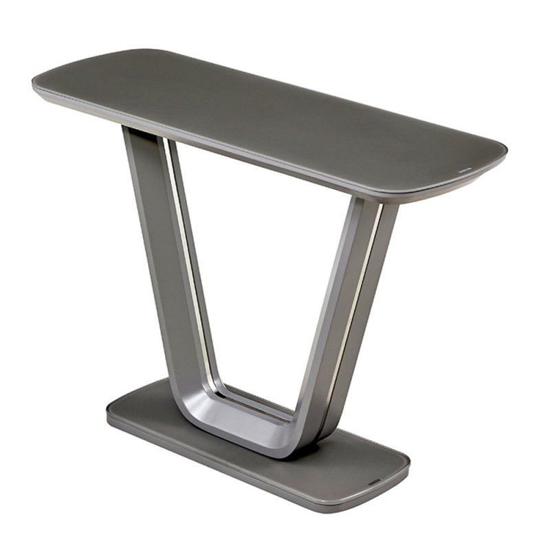 Lazzaro Console Table Graphite