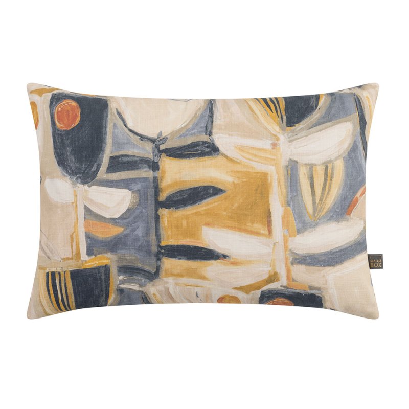Scatter Box Finley Cushion 40cm x 60cm Blue 1